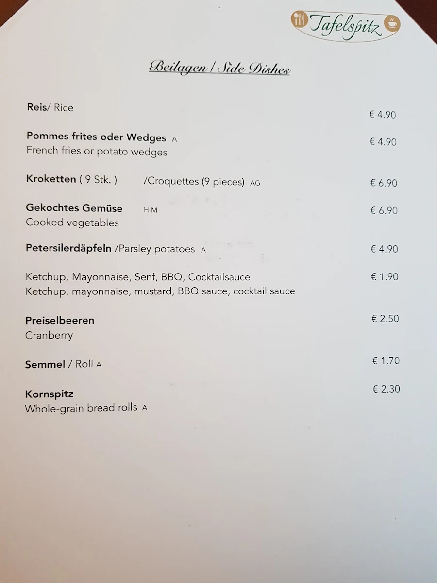 Speisekarte photo 5