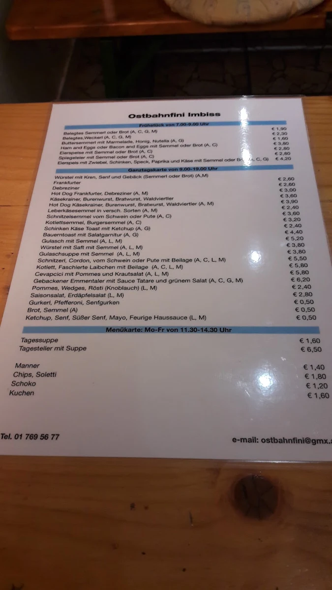 Speisekarte photo 4