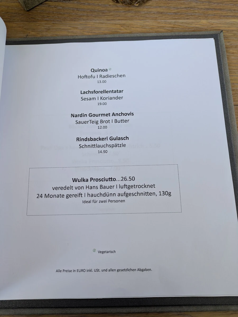 Speisekarte photo 4