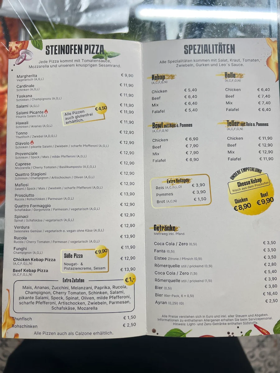 Speisekarte photo 2