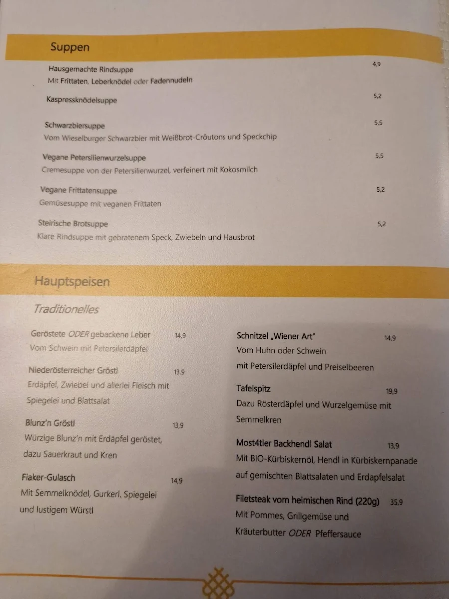 Speisekarte photo 5