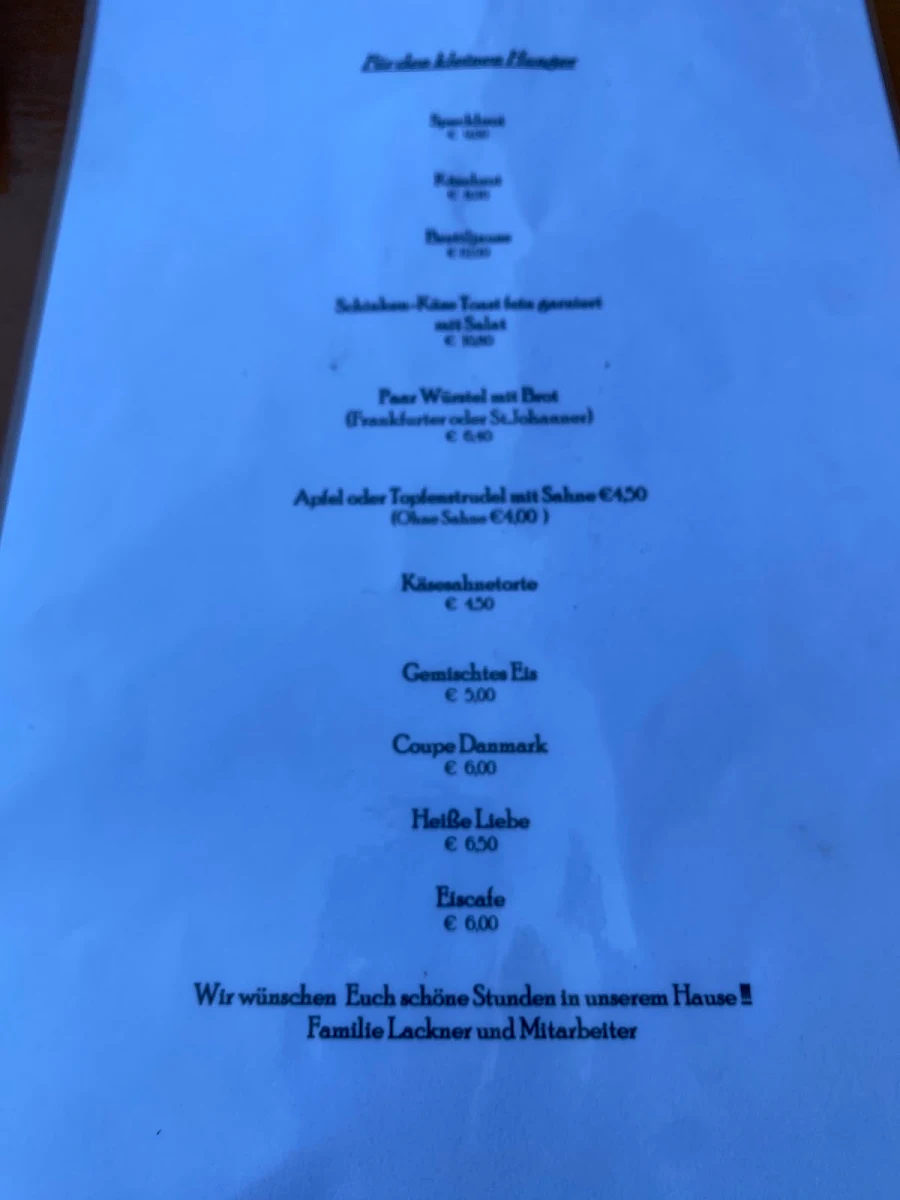 Speisekarte photo 6