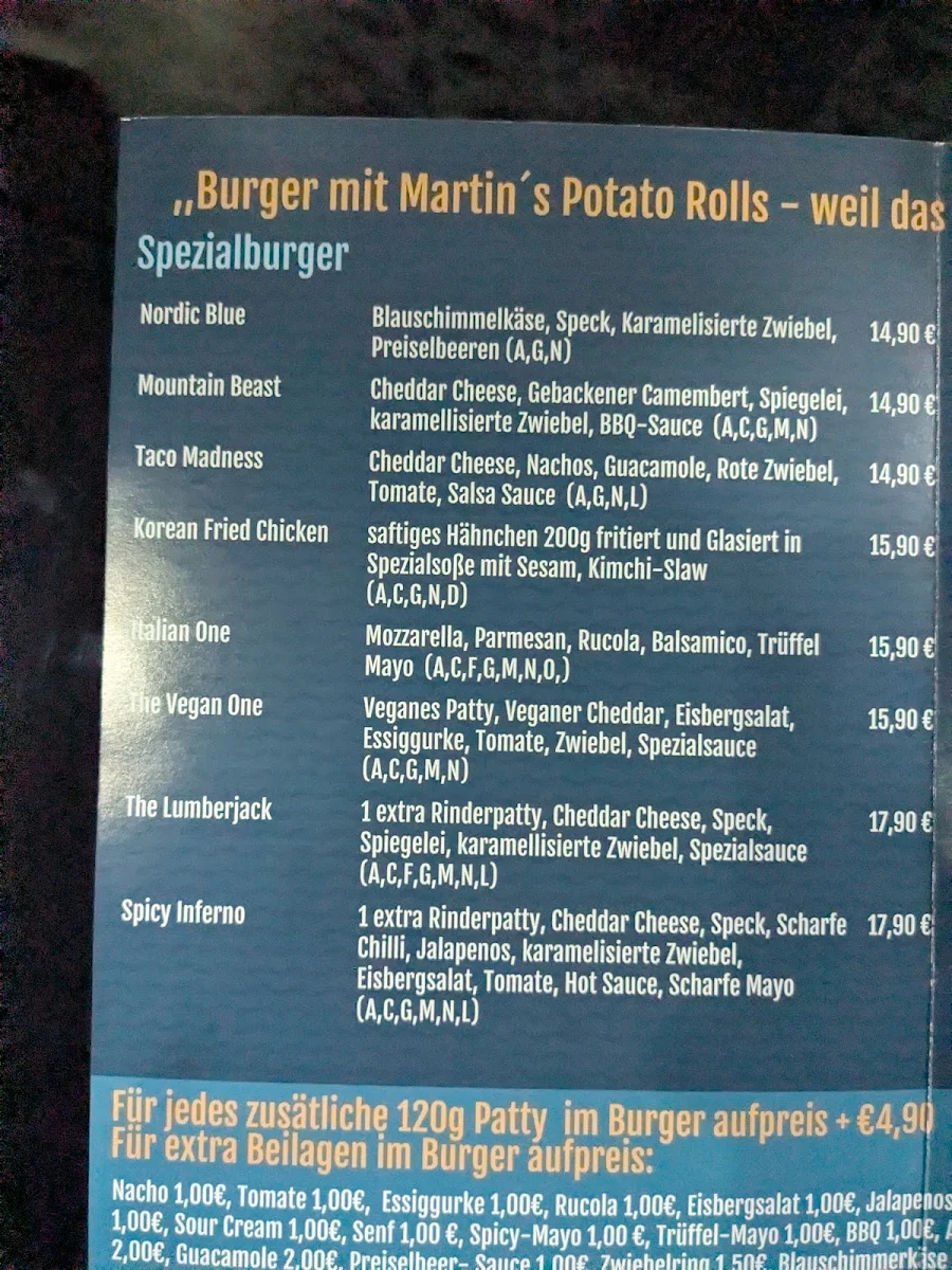 Speisekarte photo 1