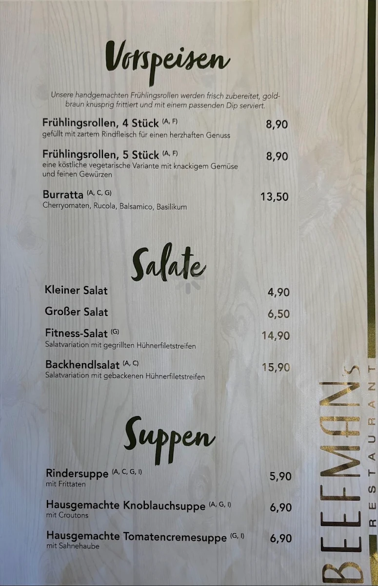 Speisekarte photo 5