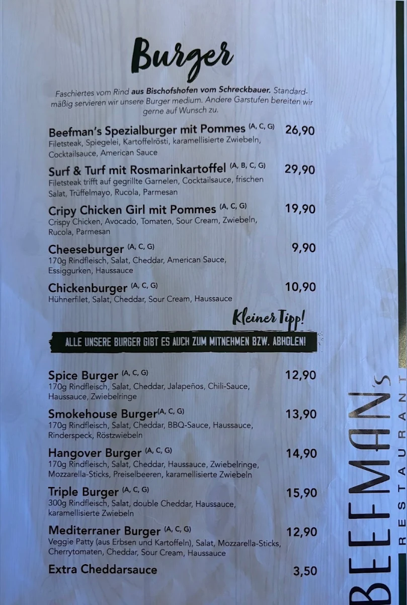 Speisekarte photo 6
