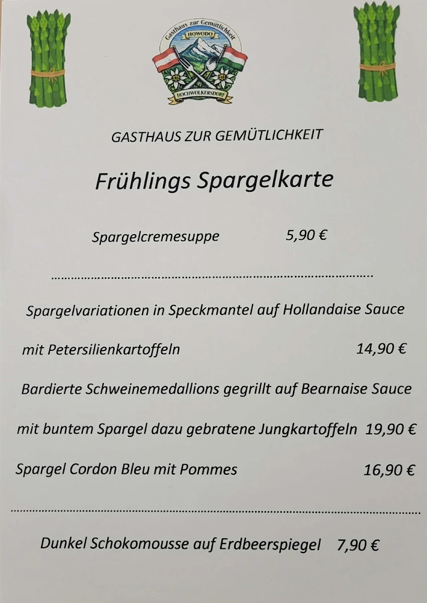Speisekarte photo 1