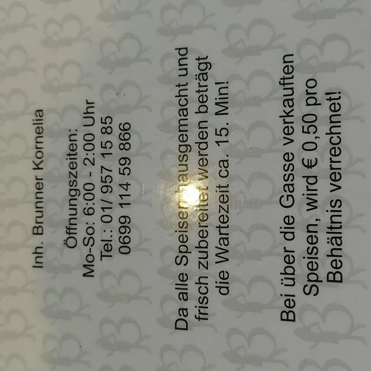 Speisekarte photo 7