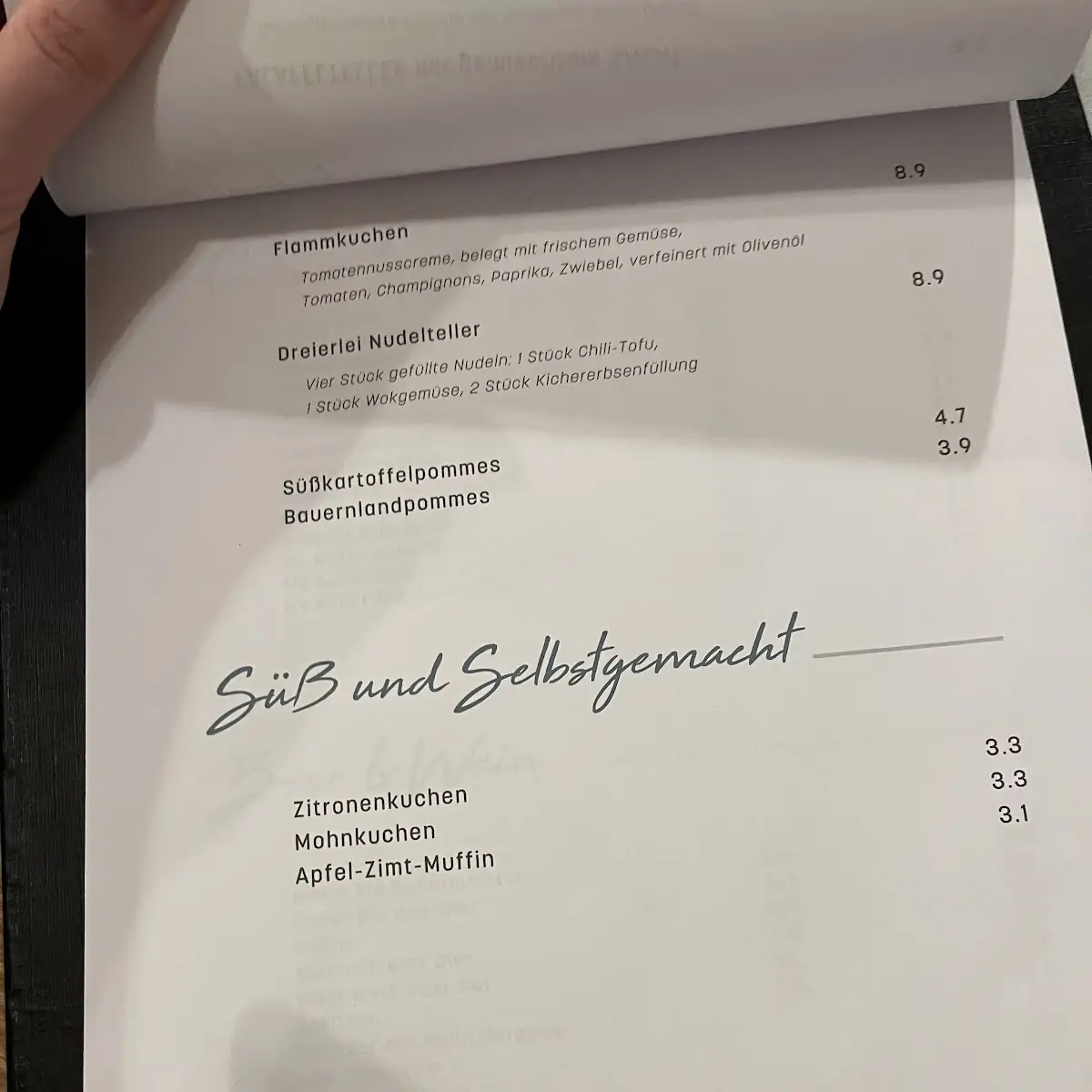 Speisekarte photo 2