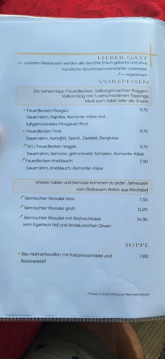 Speisekarte photo 2