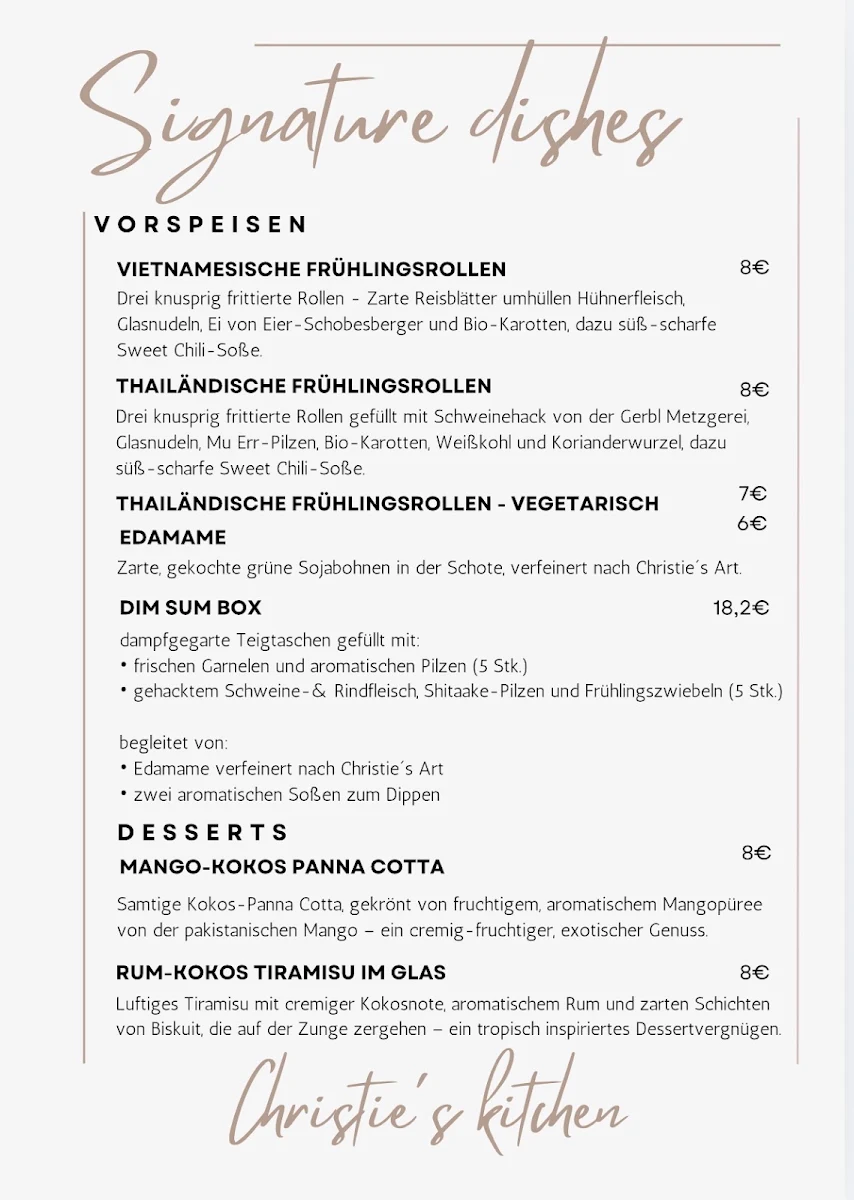 Speisekarte photo 1