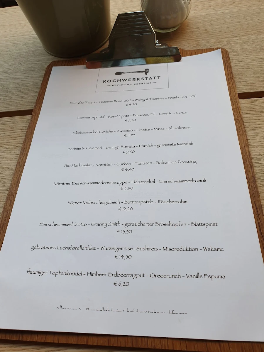Speisekarte photo 9
