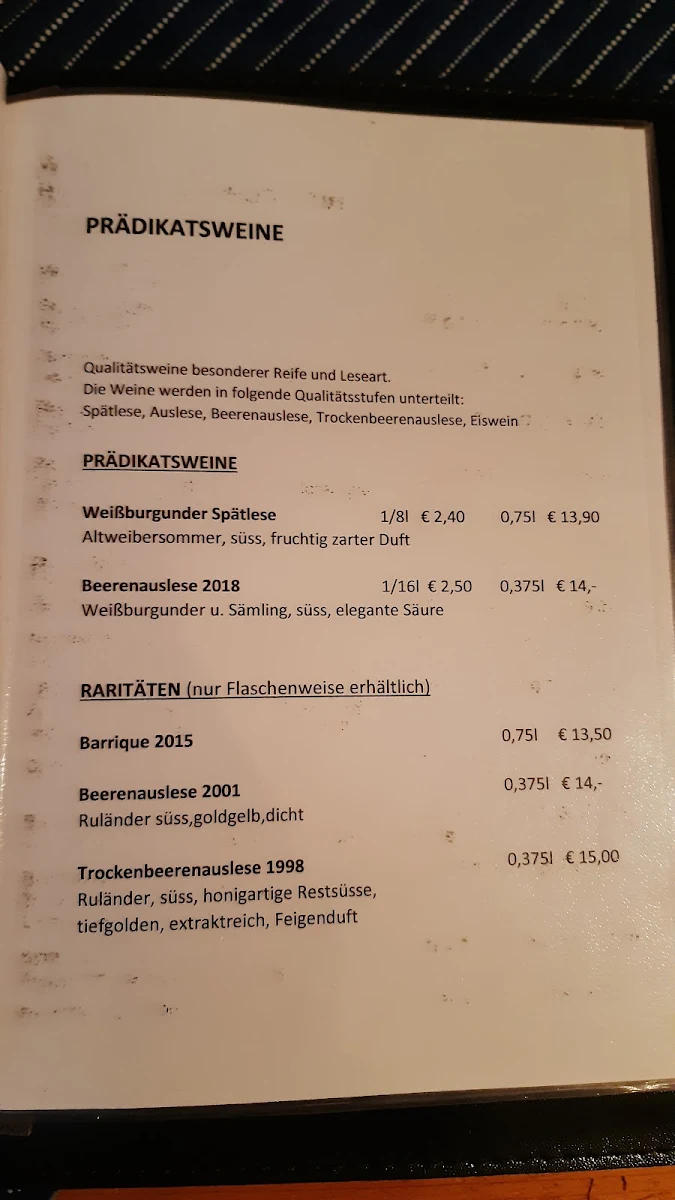 Speisekarte photo 1