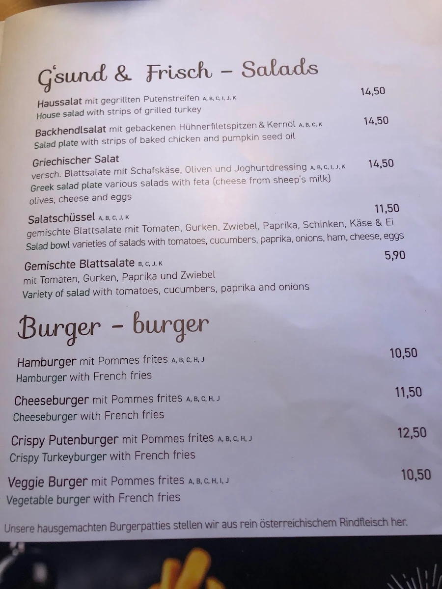 Speisekarte photo 10