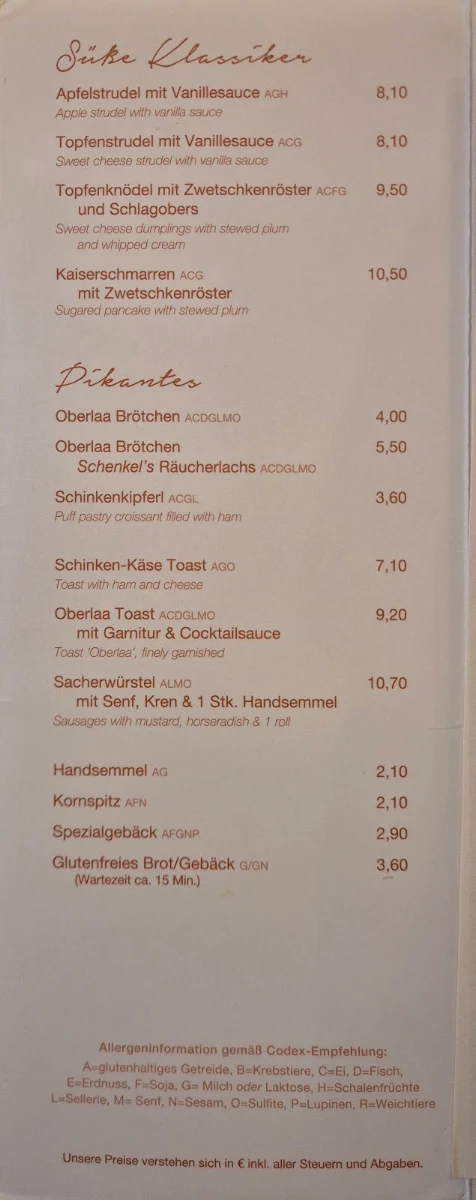 Speisekarte photo 4