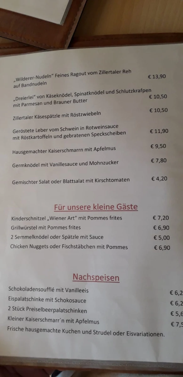 Speisekarte photo 2