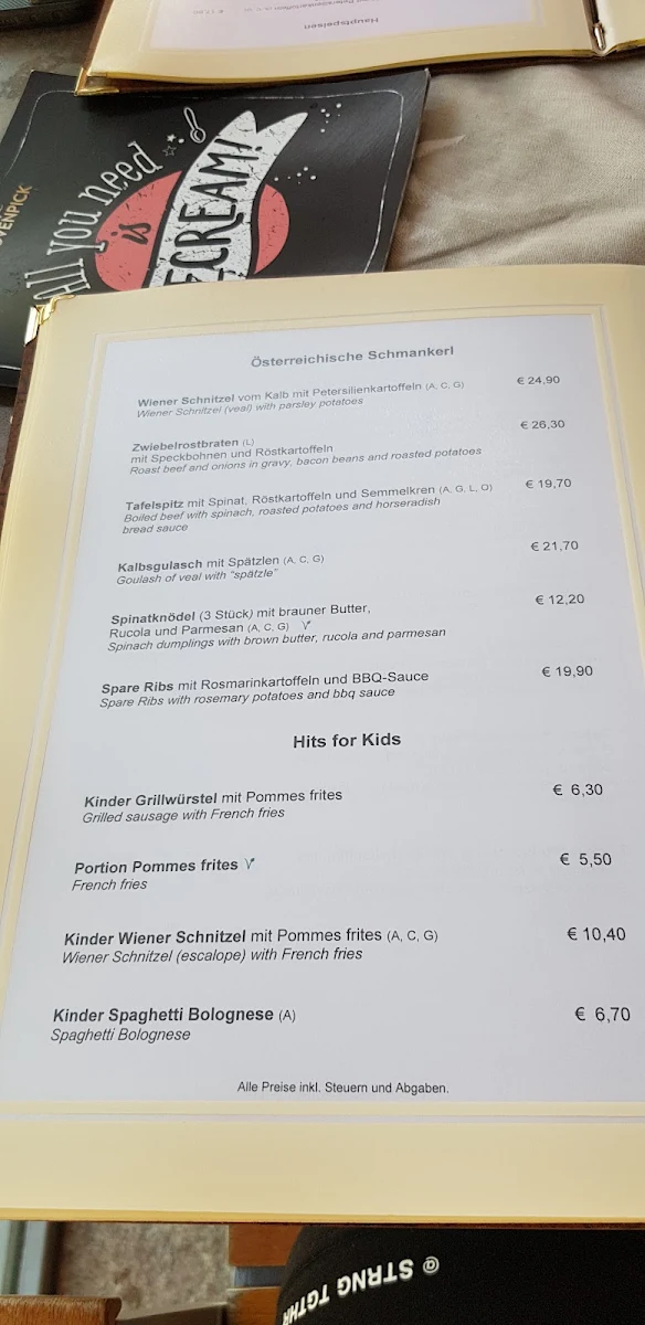 Speisekarte photo 6