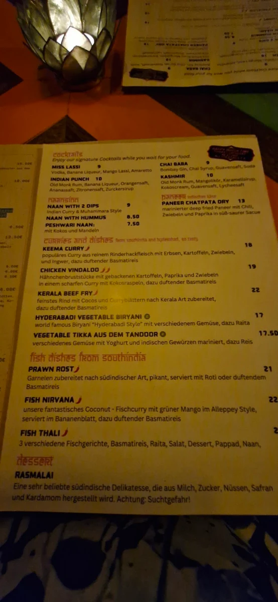 Speisekarte photo 2