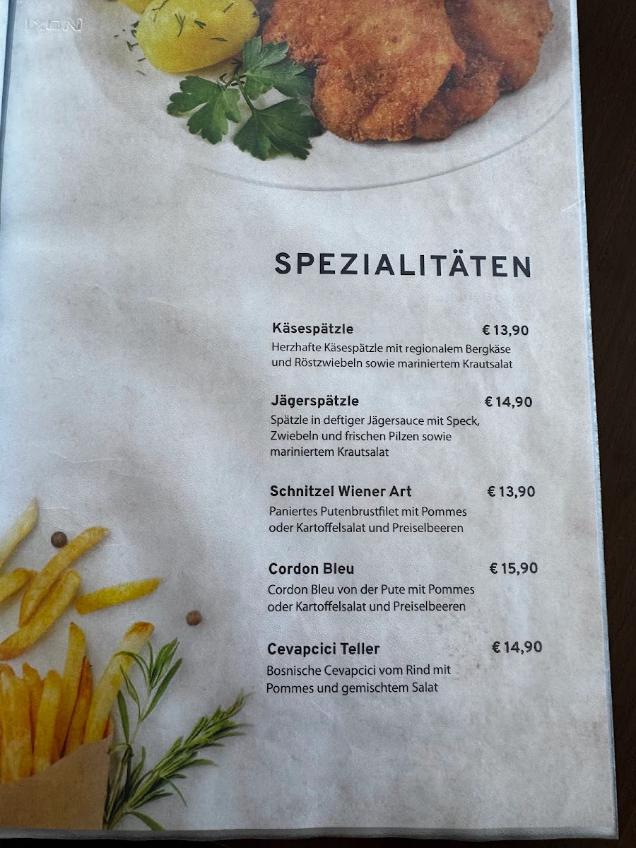Speisekarte photo 5