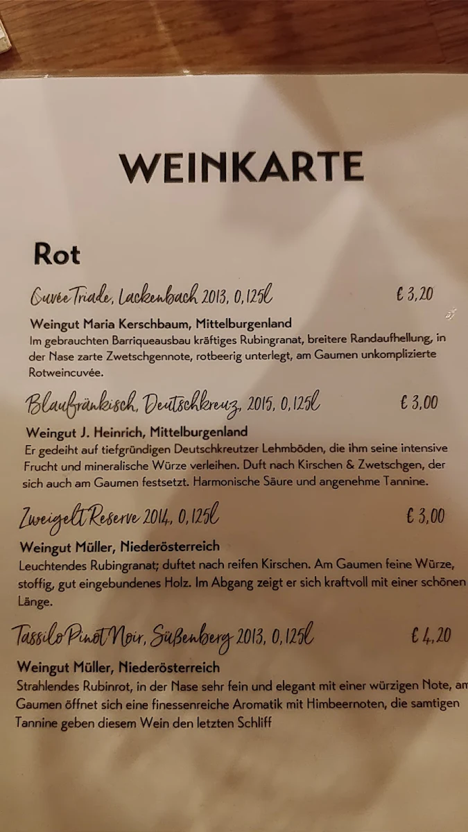Speisekarte photo 2