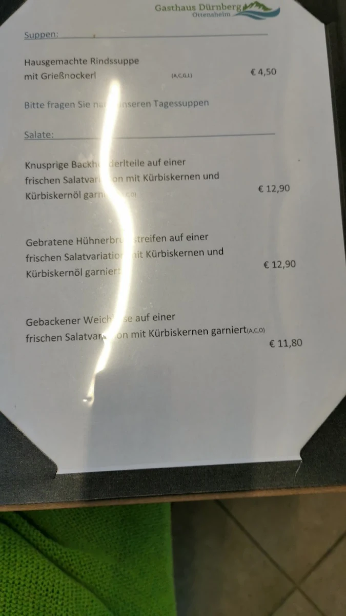 Speisekarte photo 3