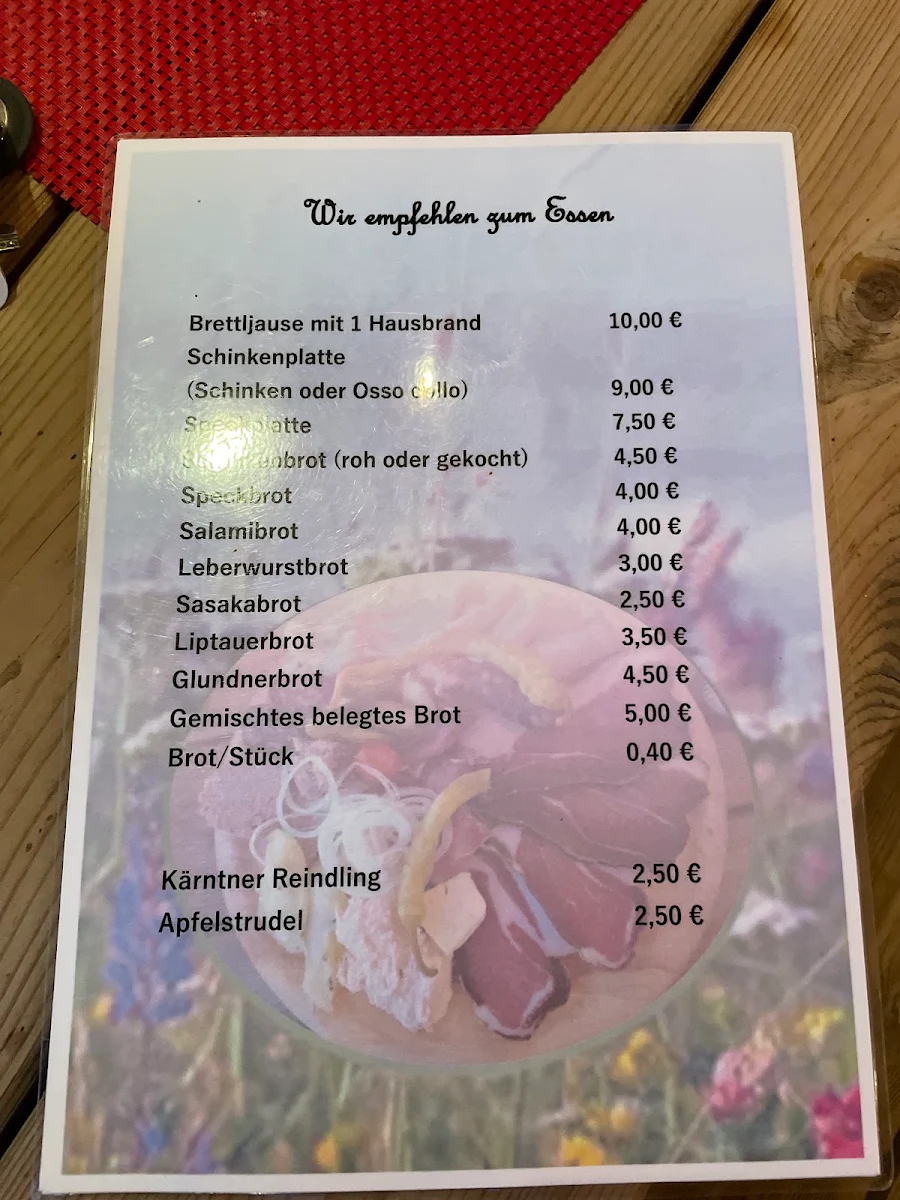 Speisekarte photo 1