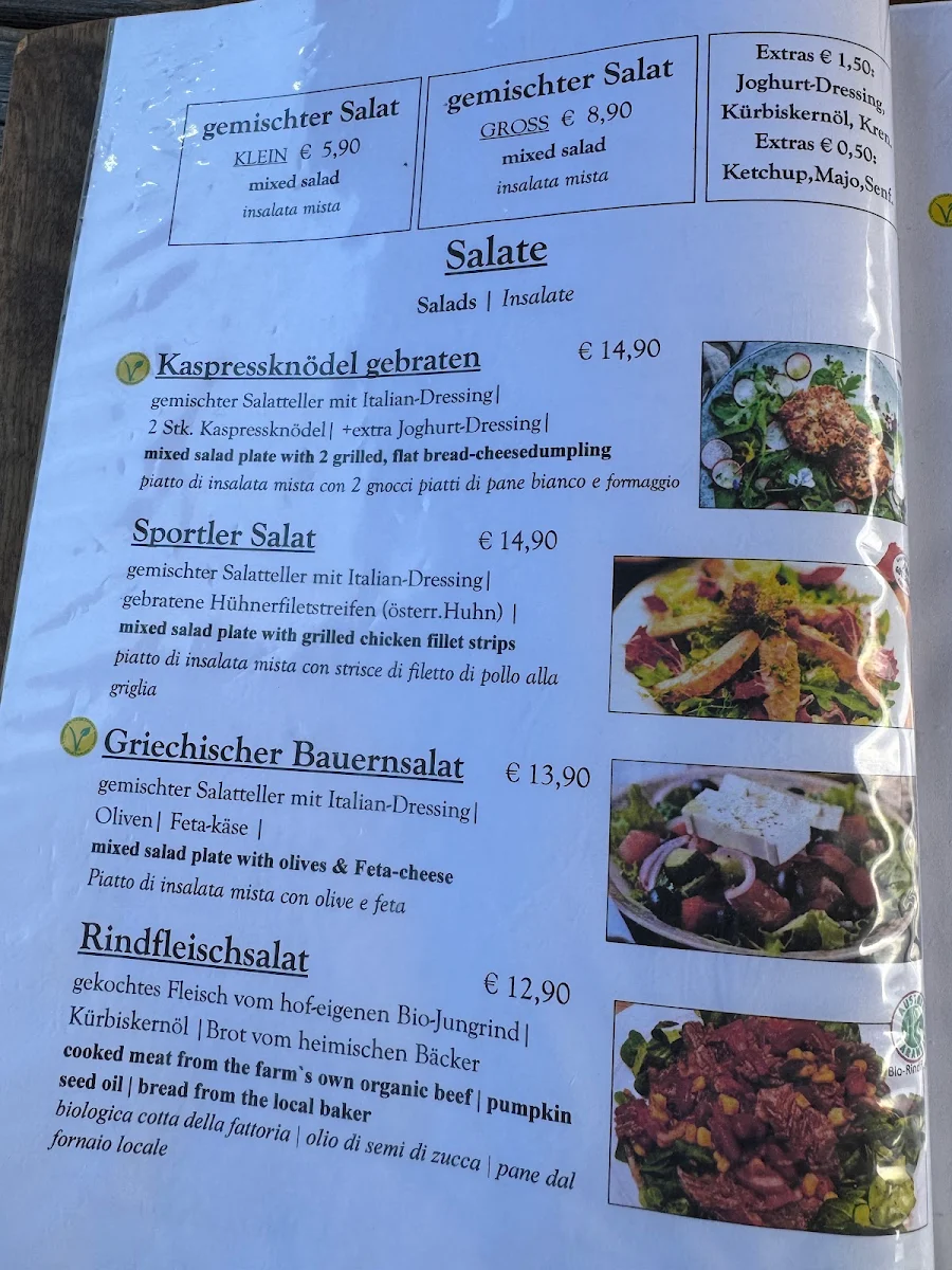 Speisekarte photo 2