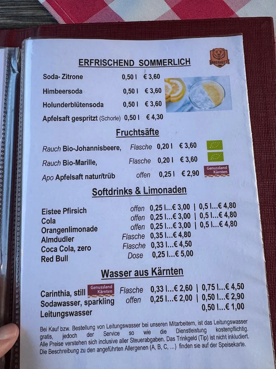 Speisekarte photo 6