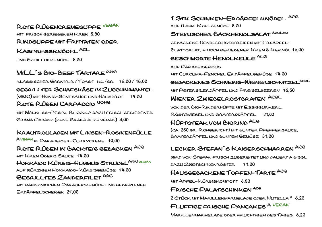 Speisekarte photo 1