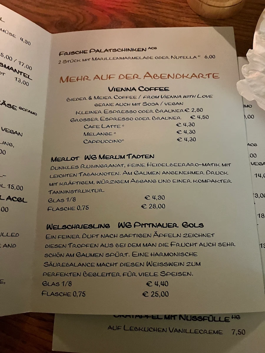 Speisekarte photo 6
