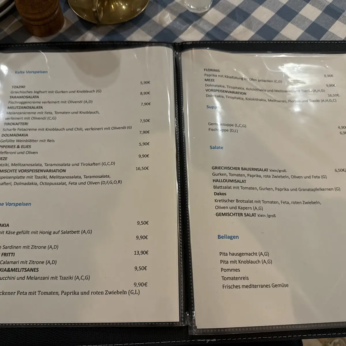 Speisekarte photo 1