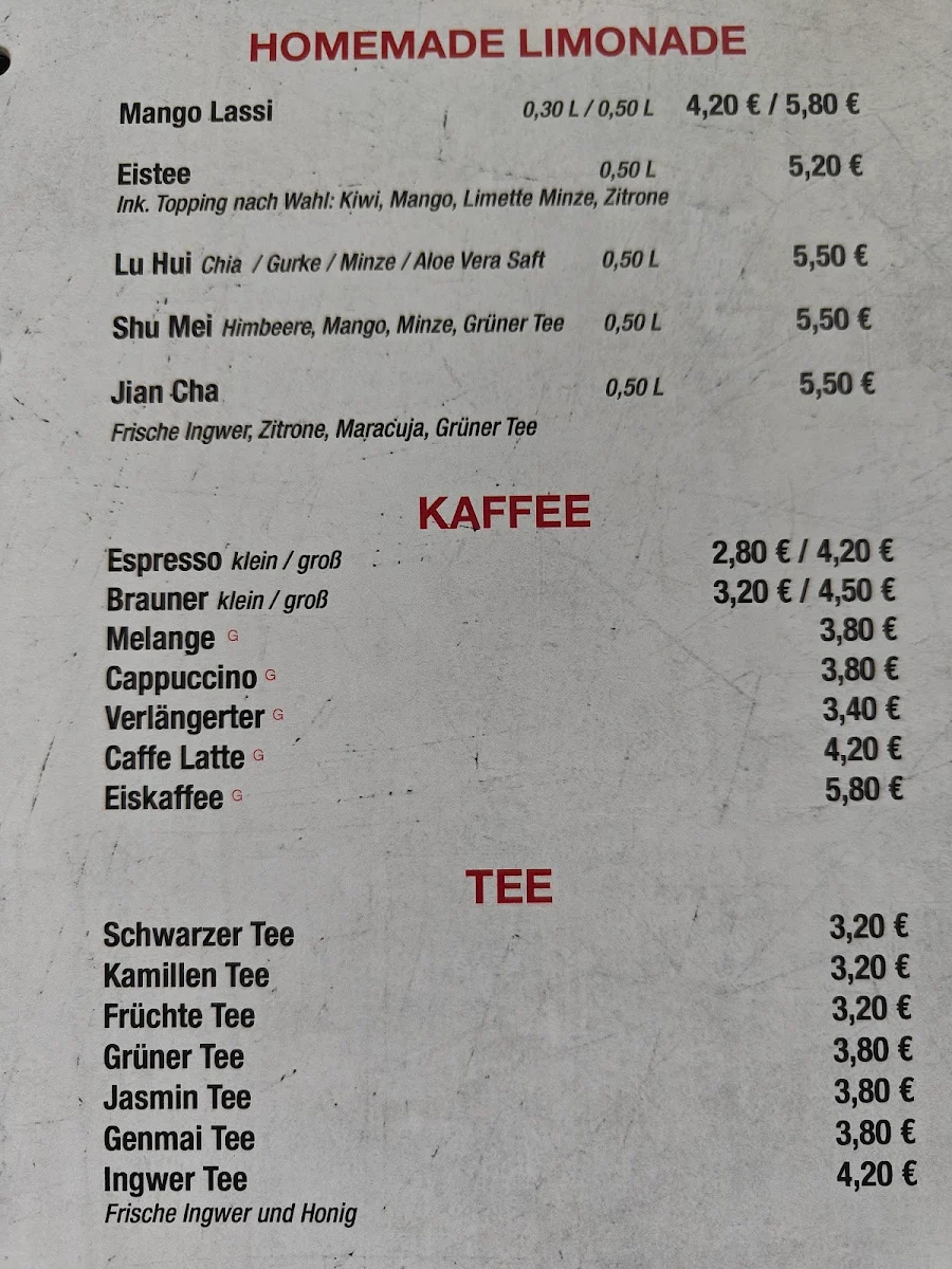 Speisekarte photo 2