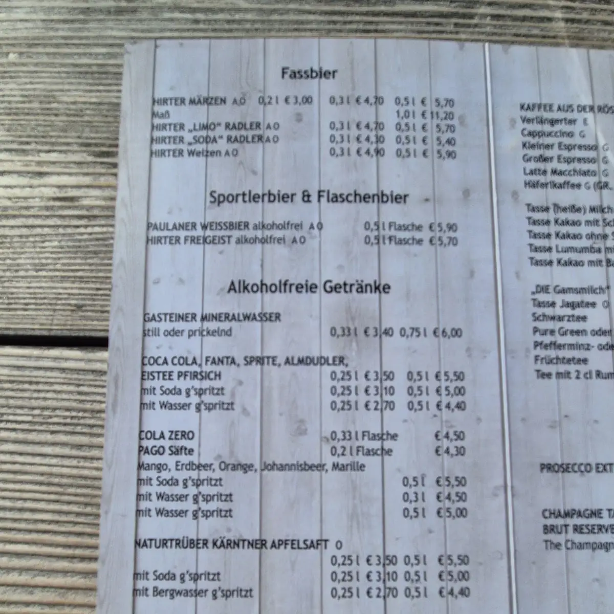 Speisekarte photo 6