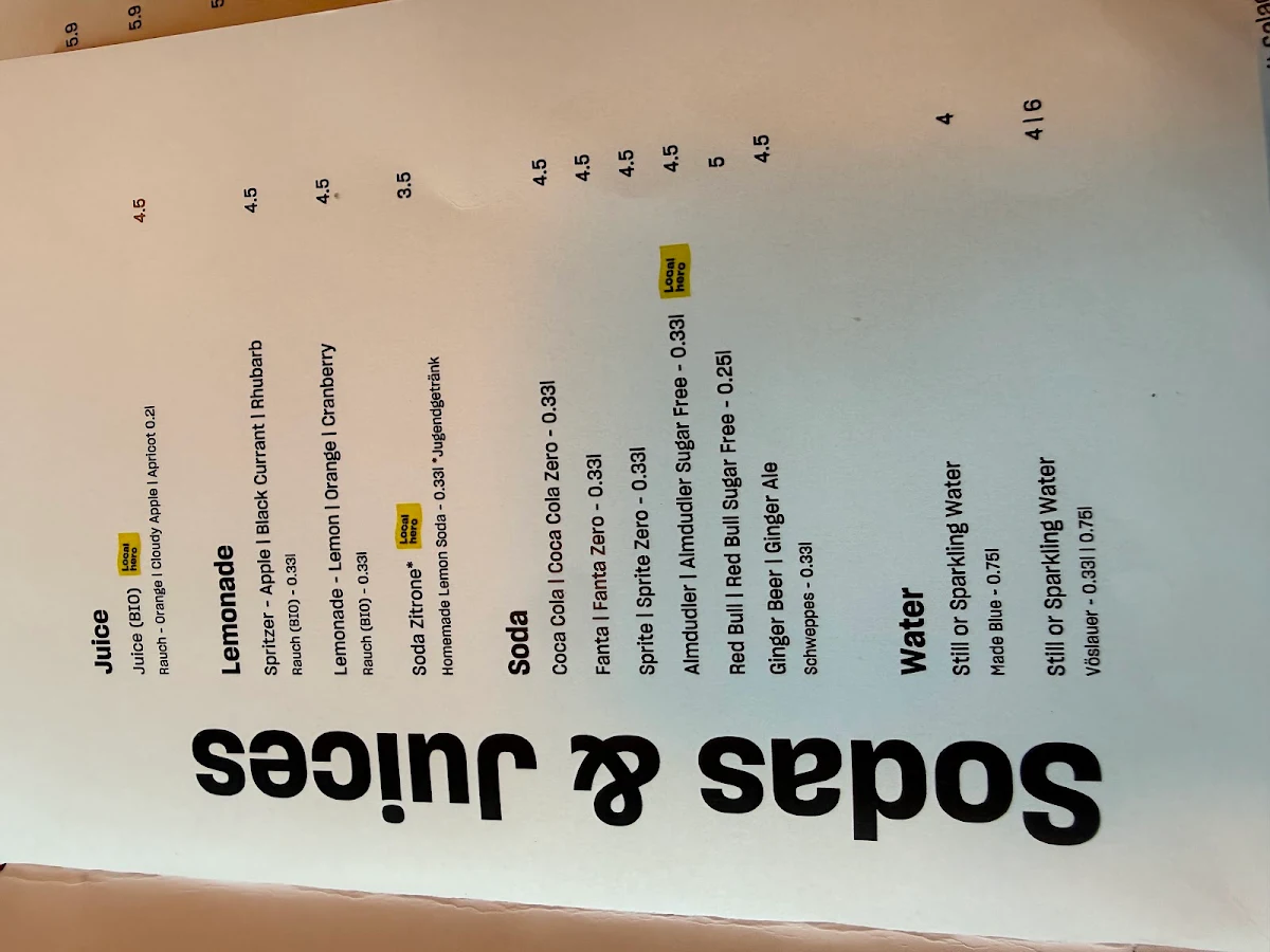 Speisekarte photo 9