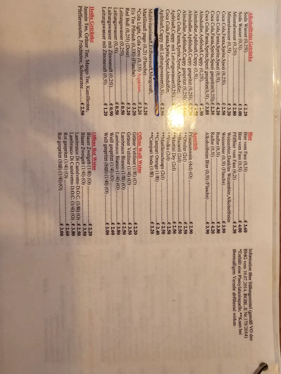 Speisekarte photo 9