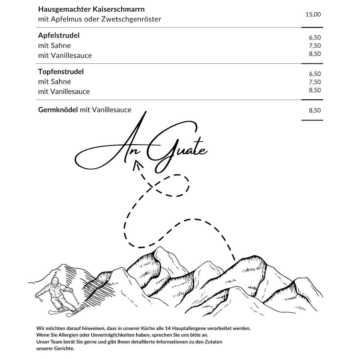 Speisekarte photo 4