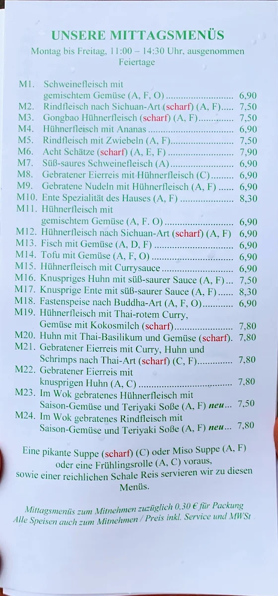 Speisekarte photo 9