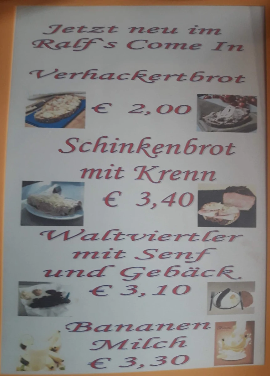 Speisekarte photo 5