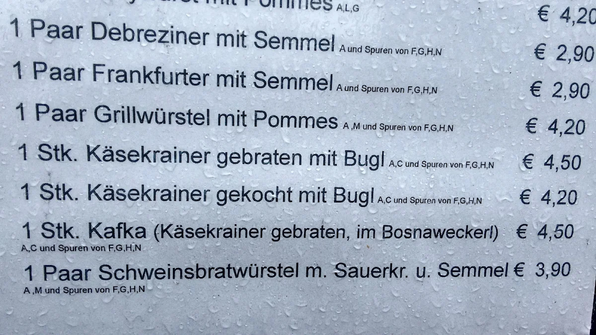 Speisekarte photo 5