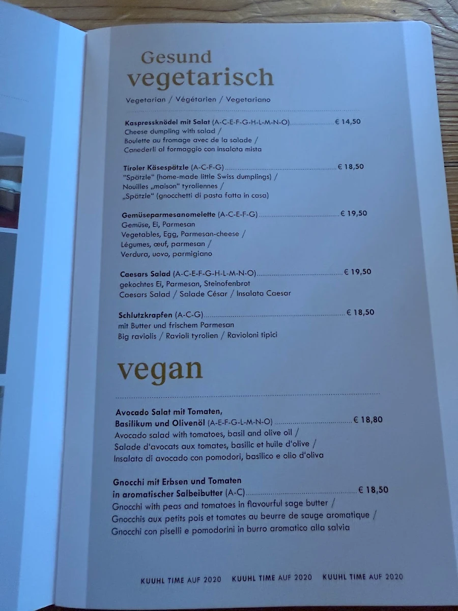 Speisekarte photo 4