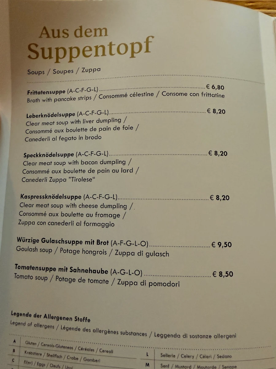 Speisekarte photo 5