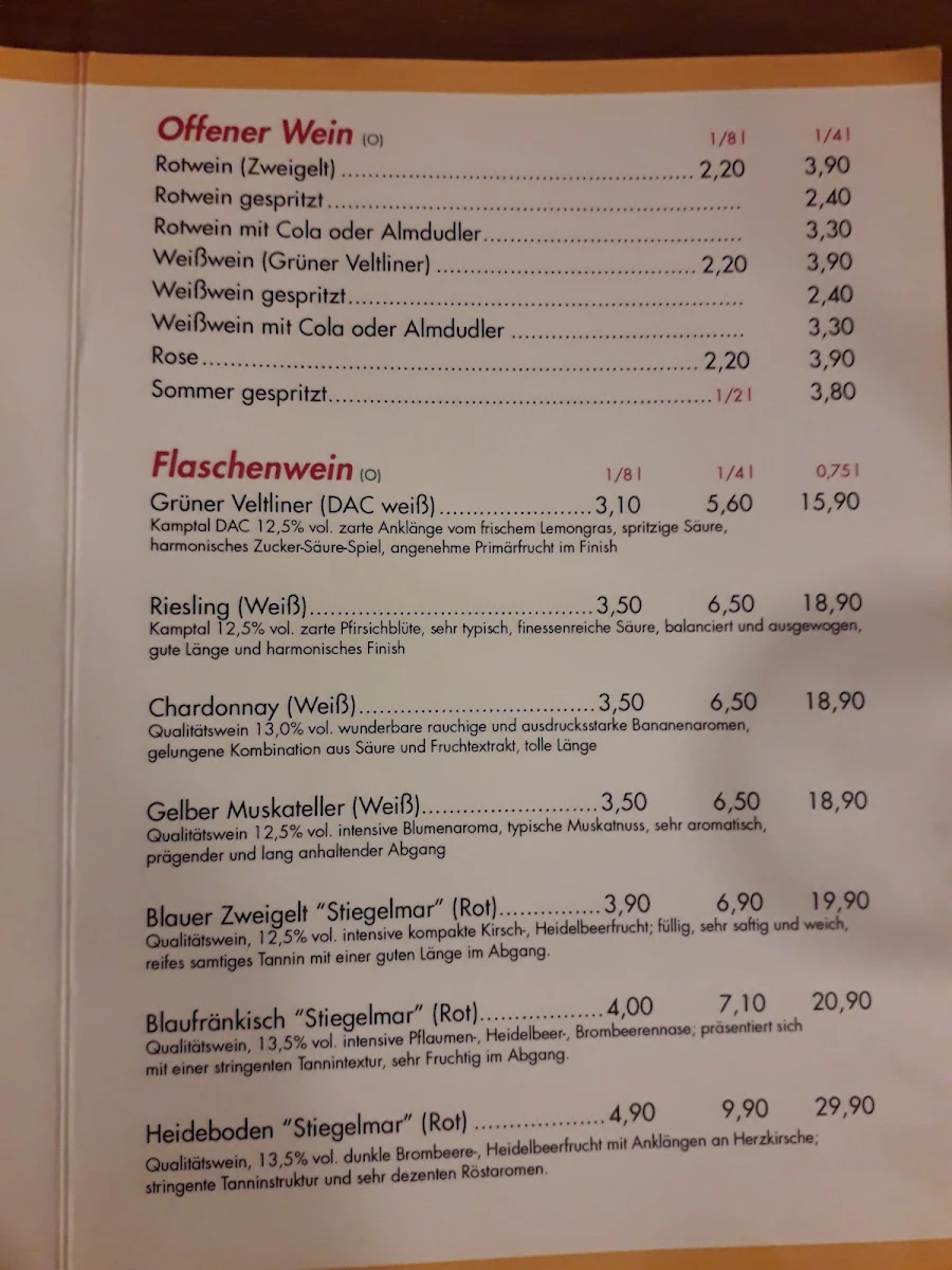 Speisekarte photo 8