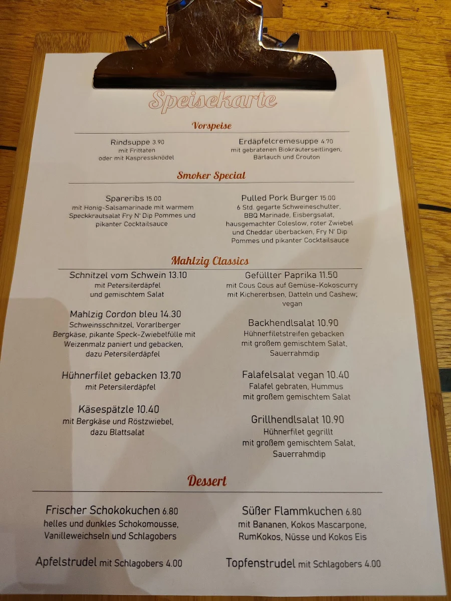 Speisekarte photo 5