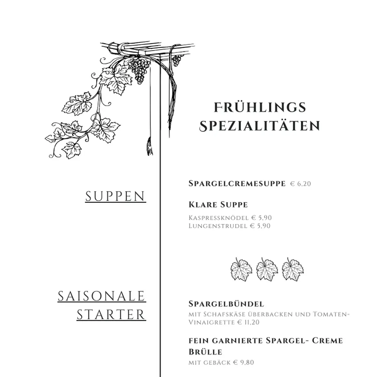 Speisekarte photo 3