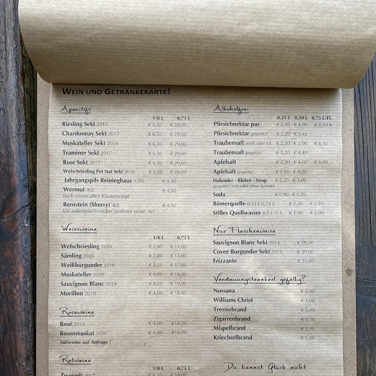 Speisekarte photo 8