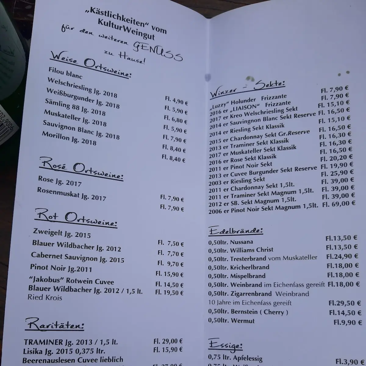 Speisekarte photo 9