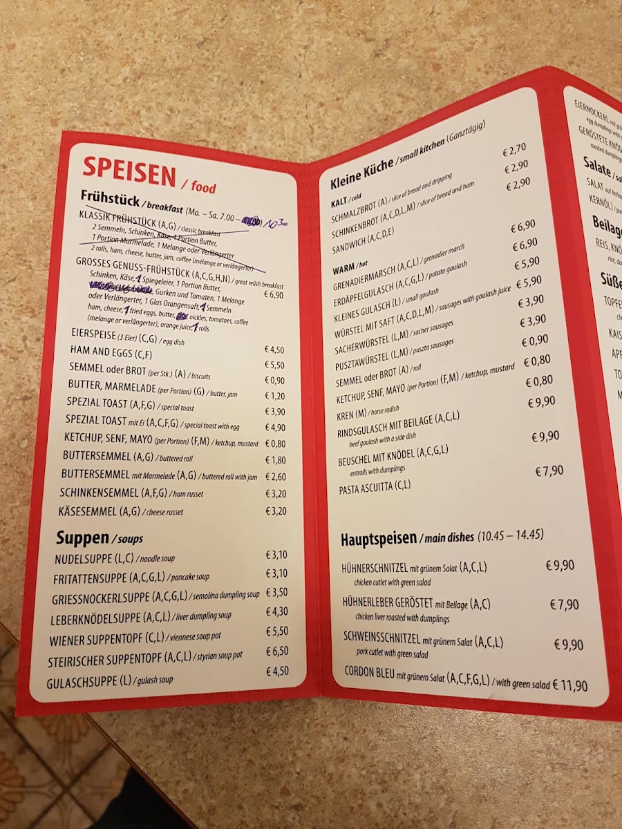 Speisekarte photo 3