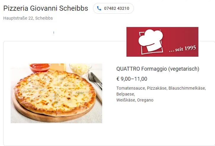 Speisekarte photo 2