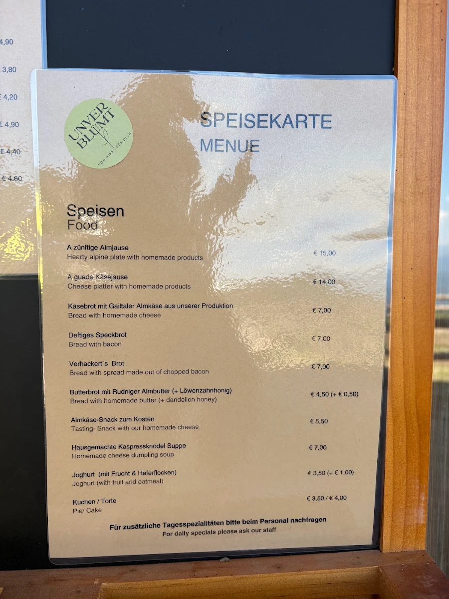 Speisekarte photo 3