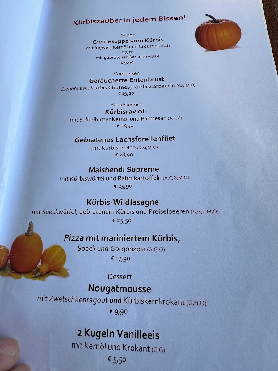 Speisekarte photo 2