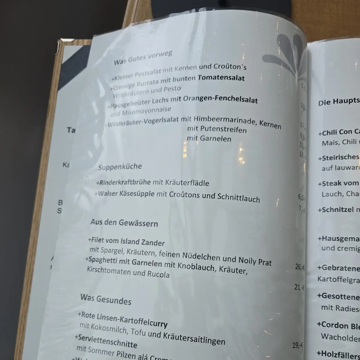 Speisekarte photo 3